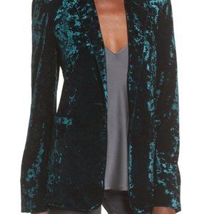 Lost + Wander Bonbon Green Crushed Velvet …